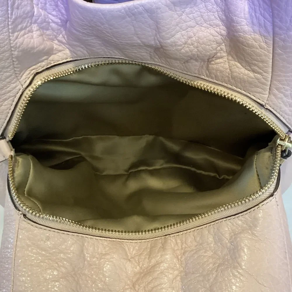 Coach Bag Purse Handbag Leather Pocketbook Pink Madison Pebbled Phoebe Shoulder